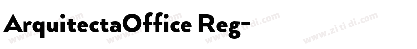 ArquitectaOffice Reg字体转换